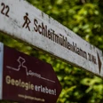 Beschilderung zur Schleifmühklamm