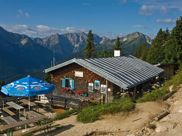 Bergtour - Gratüberschreitung im königlichen Jagdrevier - Brunnenkopfhäuser