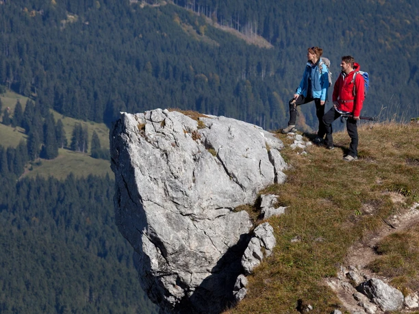 Bergtour Teufelstättkopf Sonnenberg und Kofel - Am Teufelstättkopf