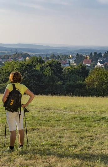 Aussicht von Scheideck auf Weiskirchen