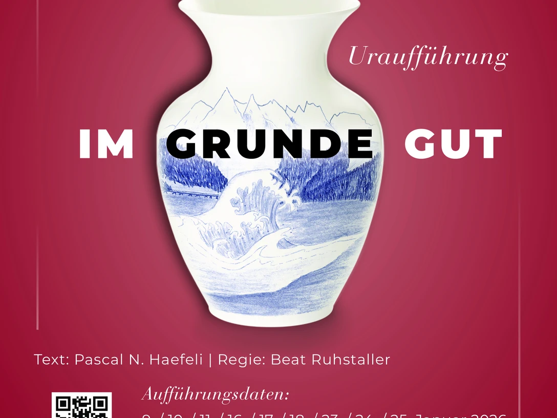 Plakat Theaterstück Im Grunde Gut ADHOC