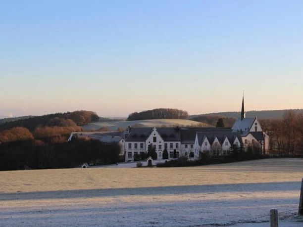 Kloster Mariawald im Schnee