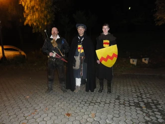 Der Graf von Manderscheid mit Gefolge