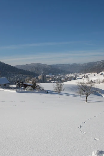 Obertal im Winter