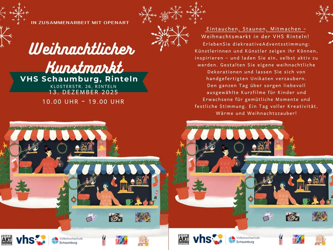VHS-Kunstmarkt in Rinteln