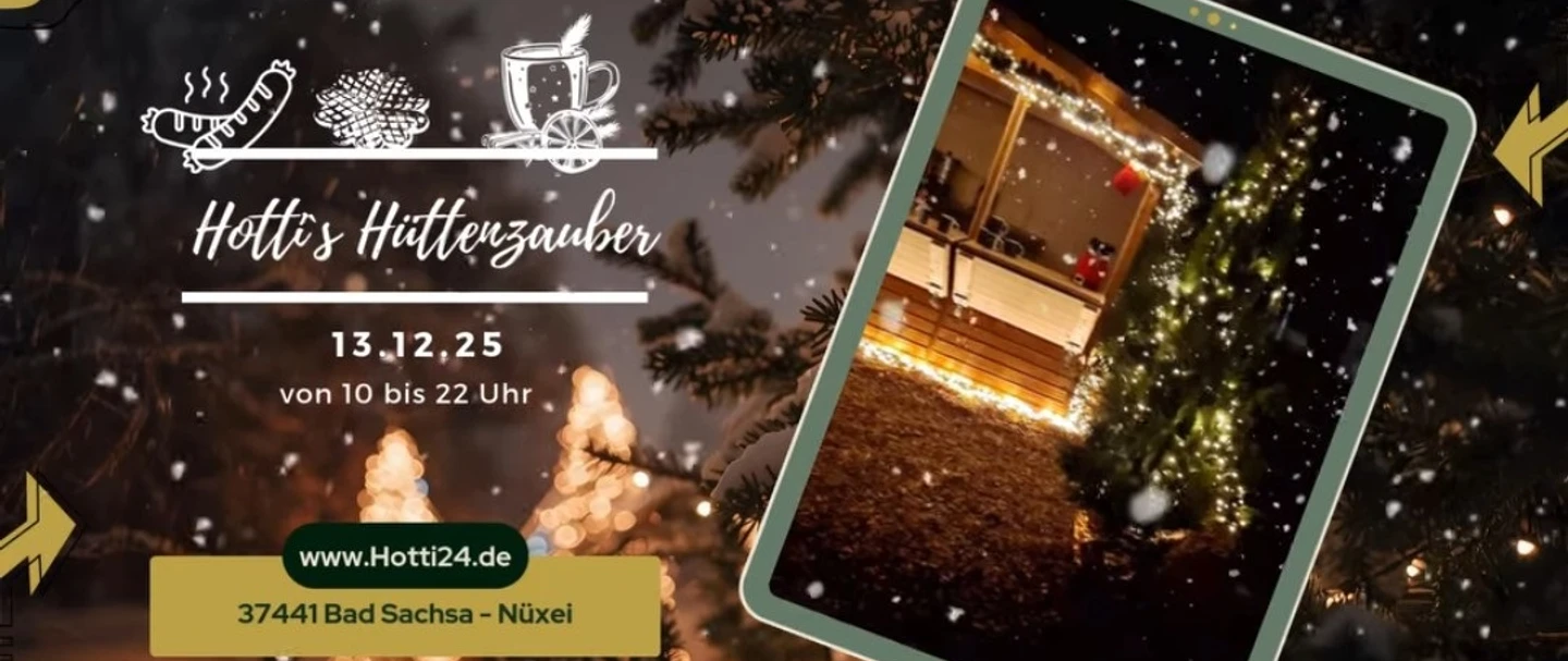 offizielles Plakat Hottis Hüttenzauber