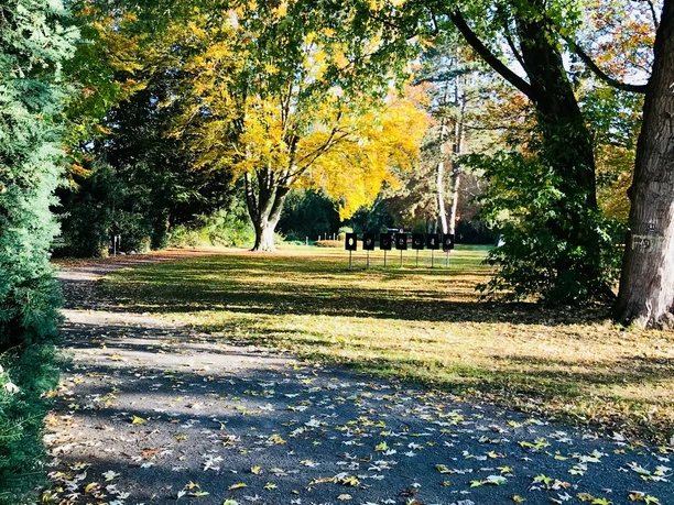Burgpark an der Burg Wissem