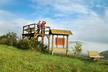 Aussichtsplattform in Arfeld