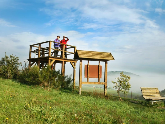 Aussichtsplattform in Arfeld