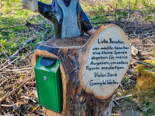 Spendenbox "kleiner Maulwurf"