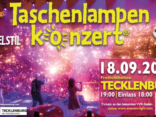 Taschenlampenkonzert® der Berliner Band RUMPELSTIL