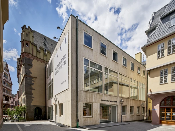 Frankfurter Kunstverein - Außenansicht Außenansicht des Frankfurter Kunstvereins am Römerberg