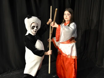 Produktionsfoto des Wehlheider Hoftheaters