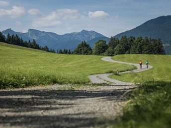 Schotterweg bei Bad Kohlgrub