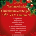 Christbaumversteigerung Oberau 2025