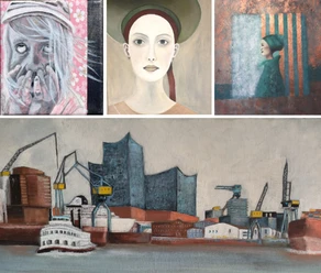 Ausstellung GradeMalAtelier