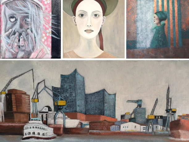 Ausstellung GradeMalAtelier