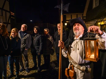 Nachtwächterführung in der historischen Altstadt in Freudenberg