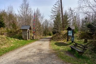 Historischer Grenzübergang Holzklauer Schlag Holzklauer Schlag Oberholzklau