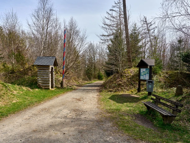 Historischer Grenzübergang Holzklauer Schlag Holzklauer Schlag Oberholzklau