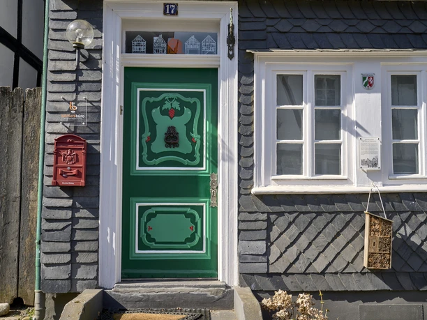 Historische Altstadt Freudenberg_Hauseingang Alte Flecken Freudenberg
