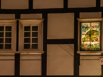 Begehbarer Adventskalender