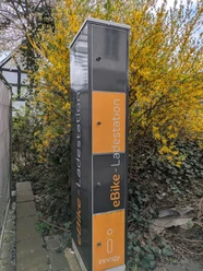 E-Bike Ladesäule in der Krottorfer Straße