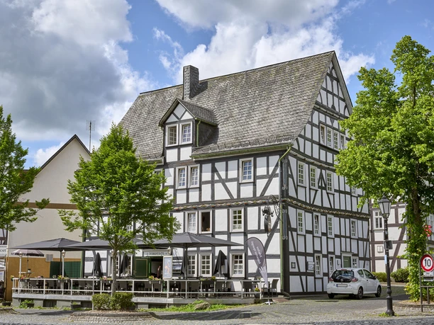 Restaurant und Gasthaus Pampeses, Hilchenbach Außengastronomie Pampeses und Engelbert Hilchenbach