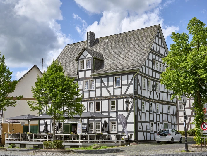 Restaurant und Gasthaus Pampeses, Hilchenbach Außengastronomie Pampeses und Engelbert Hilchenbach