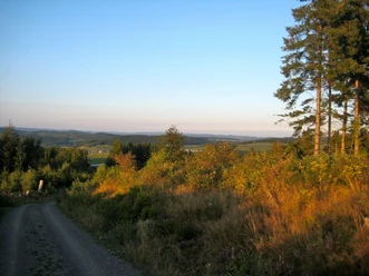 Blick über Erndtebrück im Wittgensteiner Land