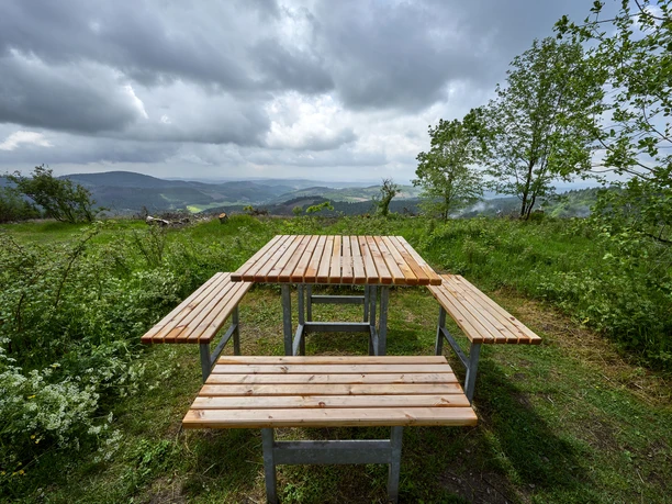 Rastplatz am Gillerturm in Hilchenbach-Lützel