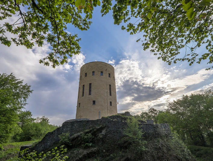 Blick auf die Ginsburg