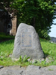Gedenkstein an die Jüdische Geschichte