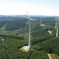 Windpark Hilchenbach von oben