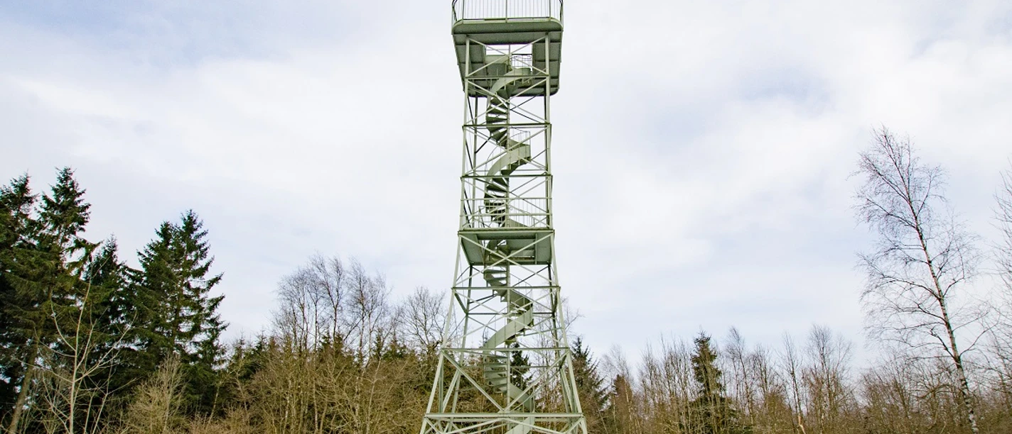 Gillerbergturm am Rothaarsteig bei Lützel