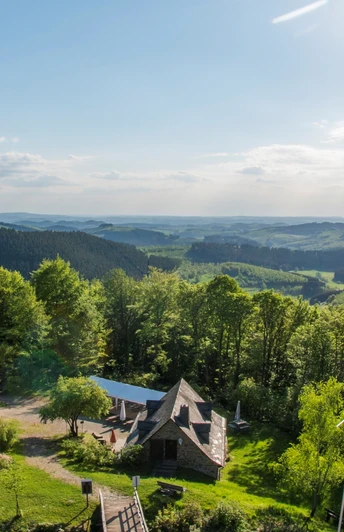Hilchenbach Blick von der Ginsburg