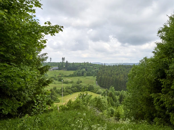 Blick vom Wunschstuhl Hilchenbach-Lützel