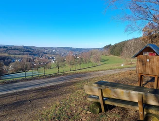 Lesebank an der Wäller Runde