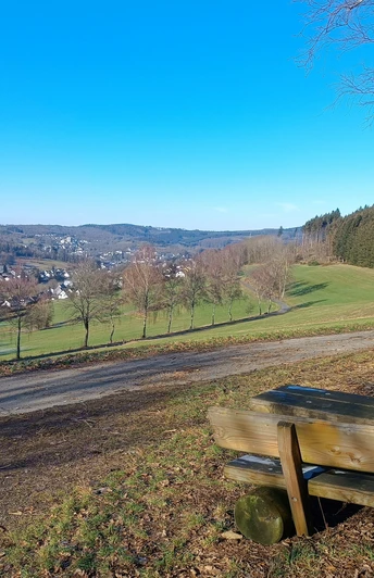 Lesebank an der Wäller Runde