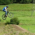 Biker im Dirtbikepark Hilchenbach
