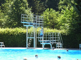Sprungbrett Freibad Hilchenbach