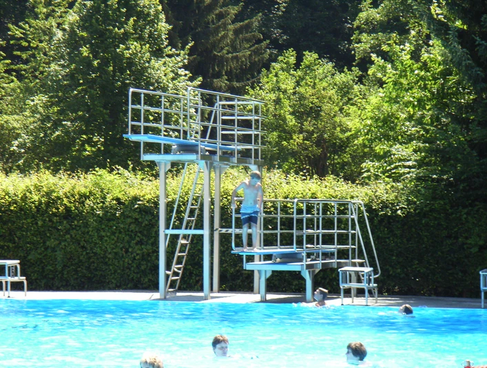 Sprungbrett Freibad Hilchenbach