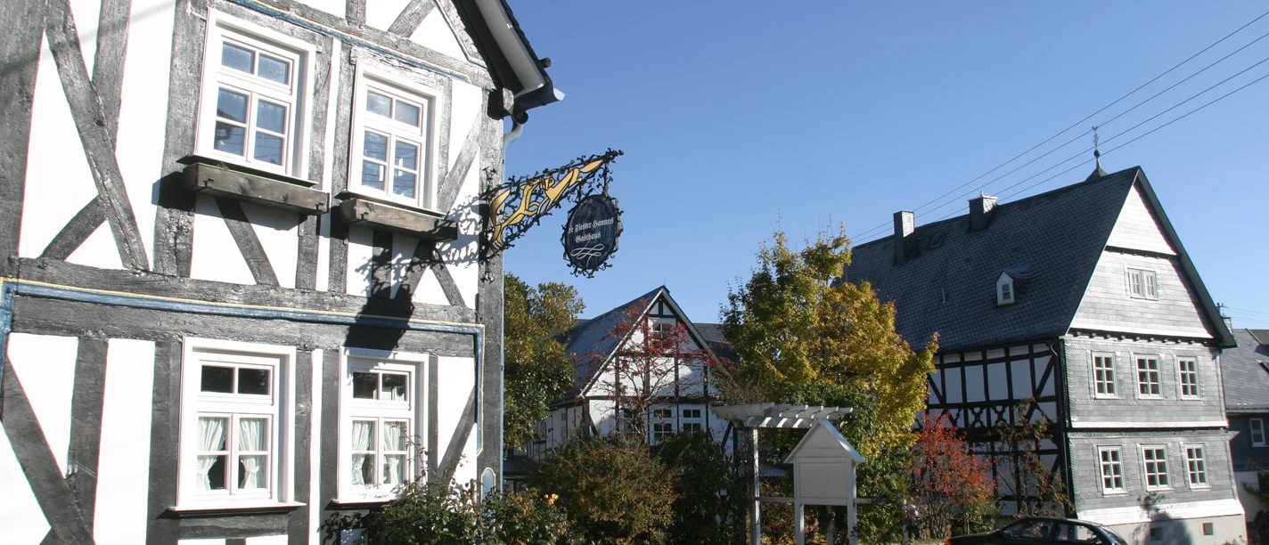 Hotel Fiester Hannes und Alte Schule (von hinten)