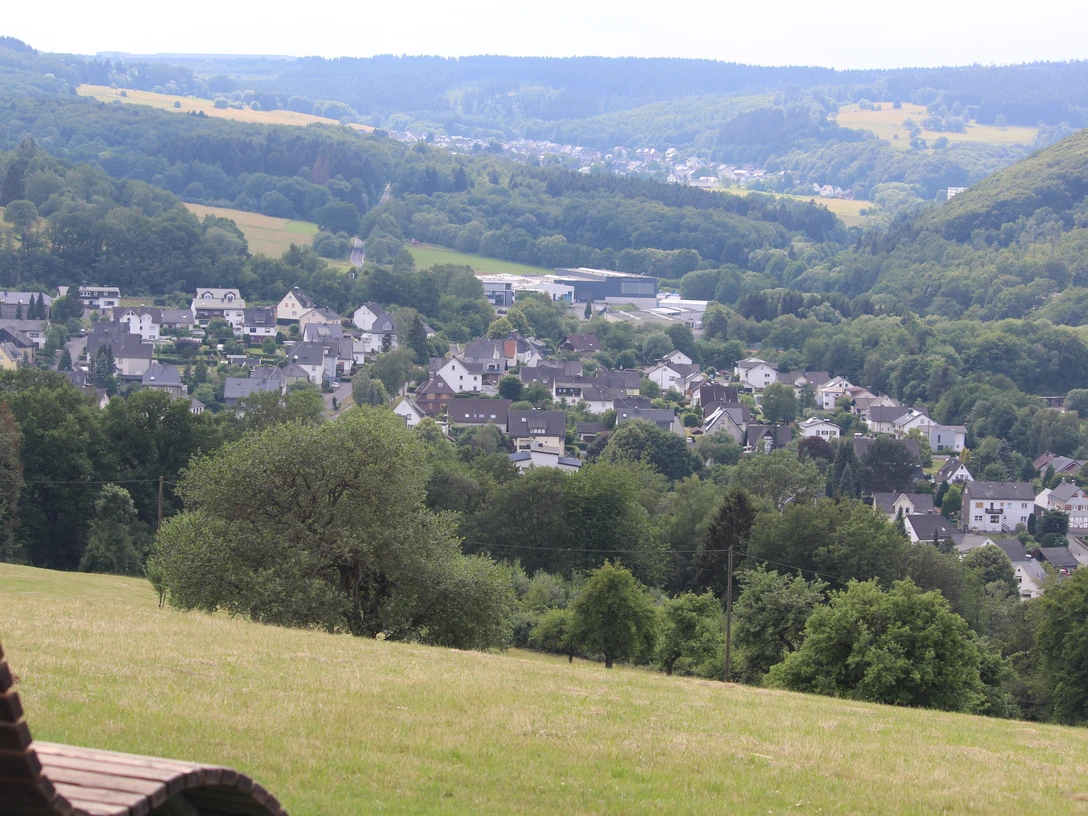Aussicht am Rastplatz Einsamer Baum