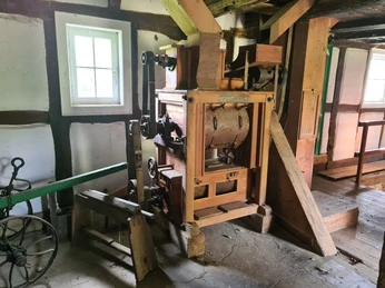 Innenraum der Mühle