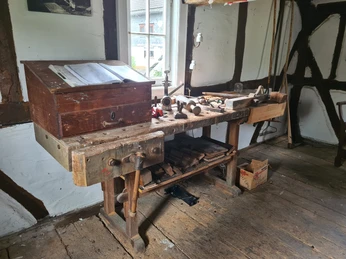 Innenraum der Mühle