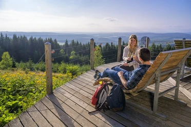 Aussichtsplattform "Nase im Wind" Tiefenrother Höhe