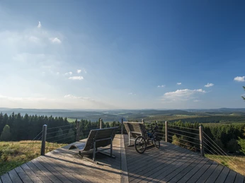 Aussichtsplattform auf der Tiefenrother Höhe