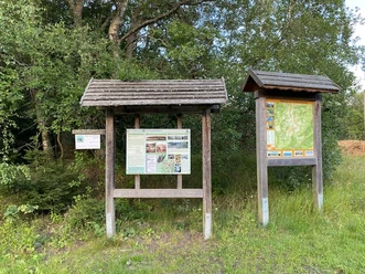 Infotafeln am NSG Grube Neue Hoffnung