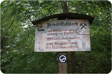 Infotafel am Briedoffelsloch